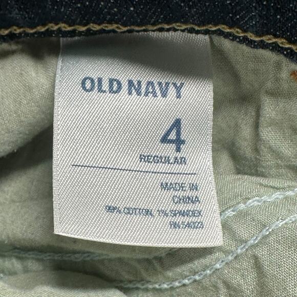 Old Navy Jeans Womens‎ 4 The Sweetheart Dark Wash Denim Mid Rise Slim Skinny - Picture 4 of 5